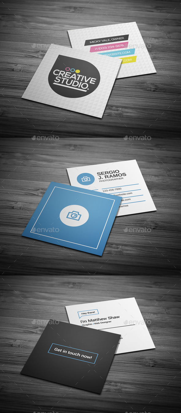 Business Cards Bundle #14 - Business Cards Print Templates