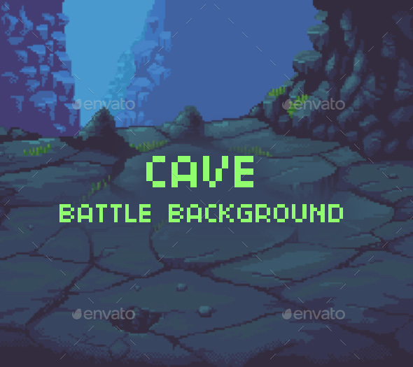 Battle Backgrounds Pixel Art, Game Assets