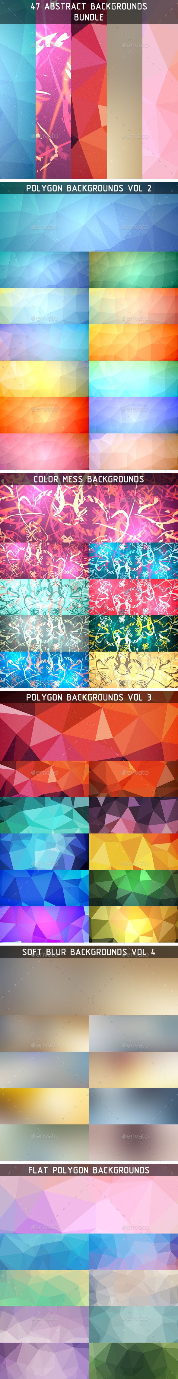 47 Abstract Backgrounds Bundle - Abstract Backgrounds