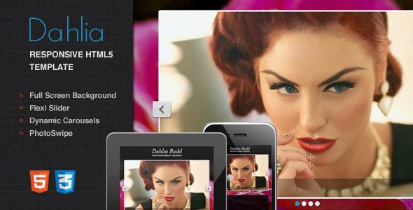 Dahlia - Responsive - ThemeForest 2602696