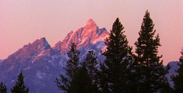 Sunrise on Grand Teton