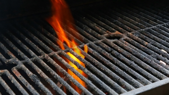 BBQ Grill and Glowing Coals alt