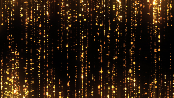 Gold Particles Title Background alt