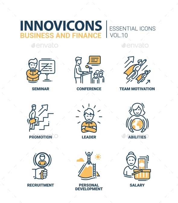 Business Icons Set - Business Conceptual