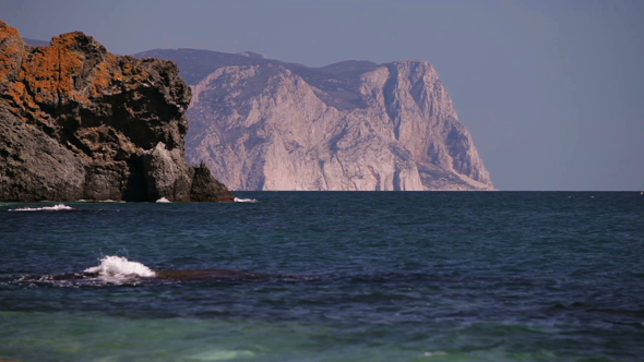 Rocky Shore of the Black Sea