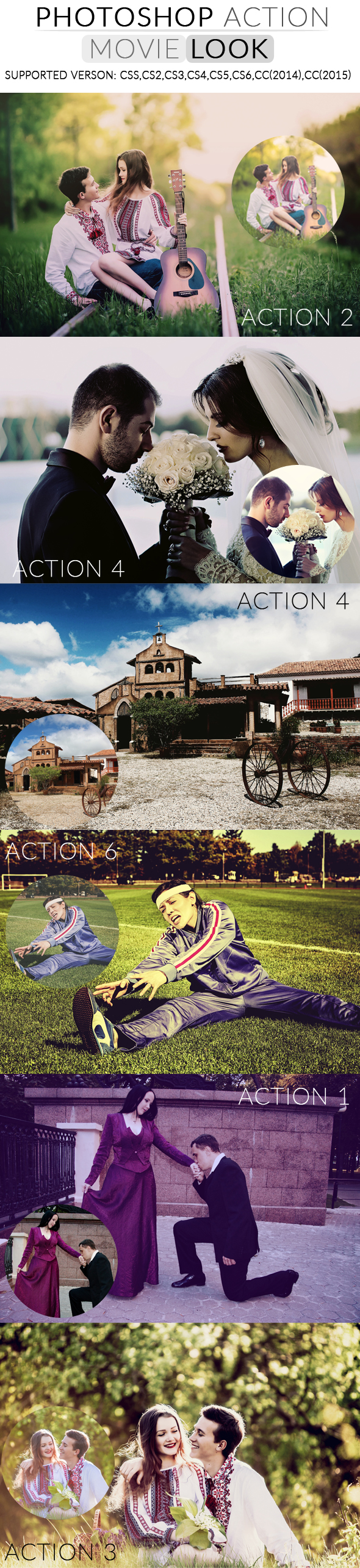 Movie Look - Actions Photoshop