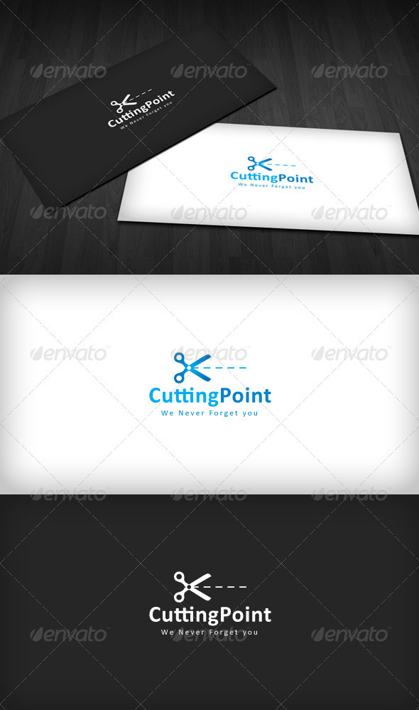 Cutting Point Logo - Symbols Logo Templates