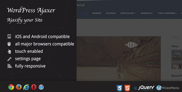 Ajaxer - Ajaxify - CodeCanyon 15813677
