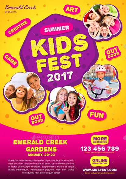 Kids Festival by monggokerso | GraphicRiver