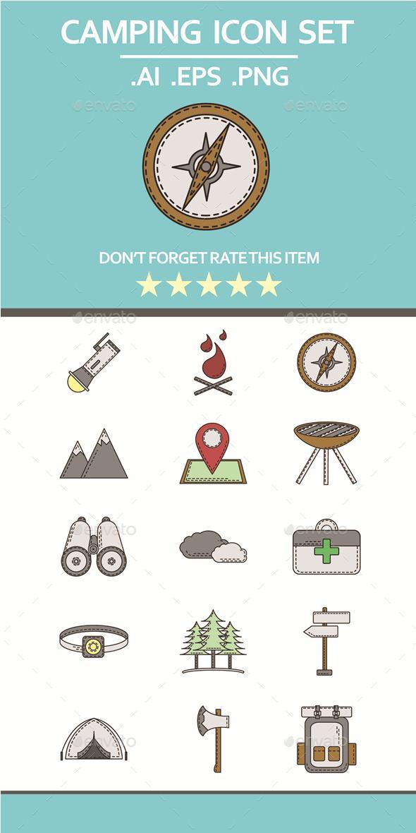 Camping Icon - Objects Icons