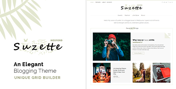 Suzette - An - ThemeForest 15818624