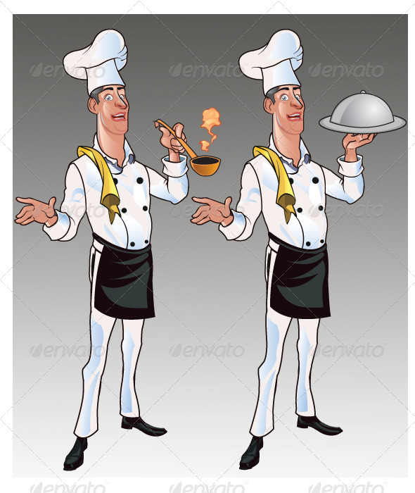 Chef Cartoon - People Characters