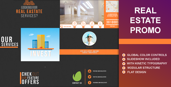 Real Estate Flat - VideoHive 15762246