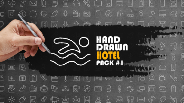 Hand Drawn Hotel Pack 1