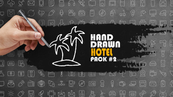 Hand Drawn Hotel Pack 2