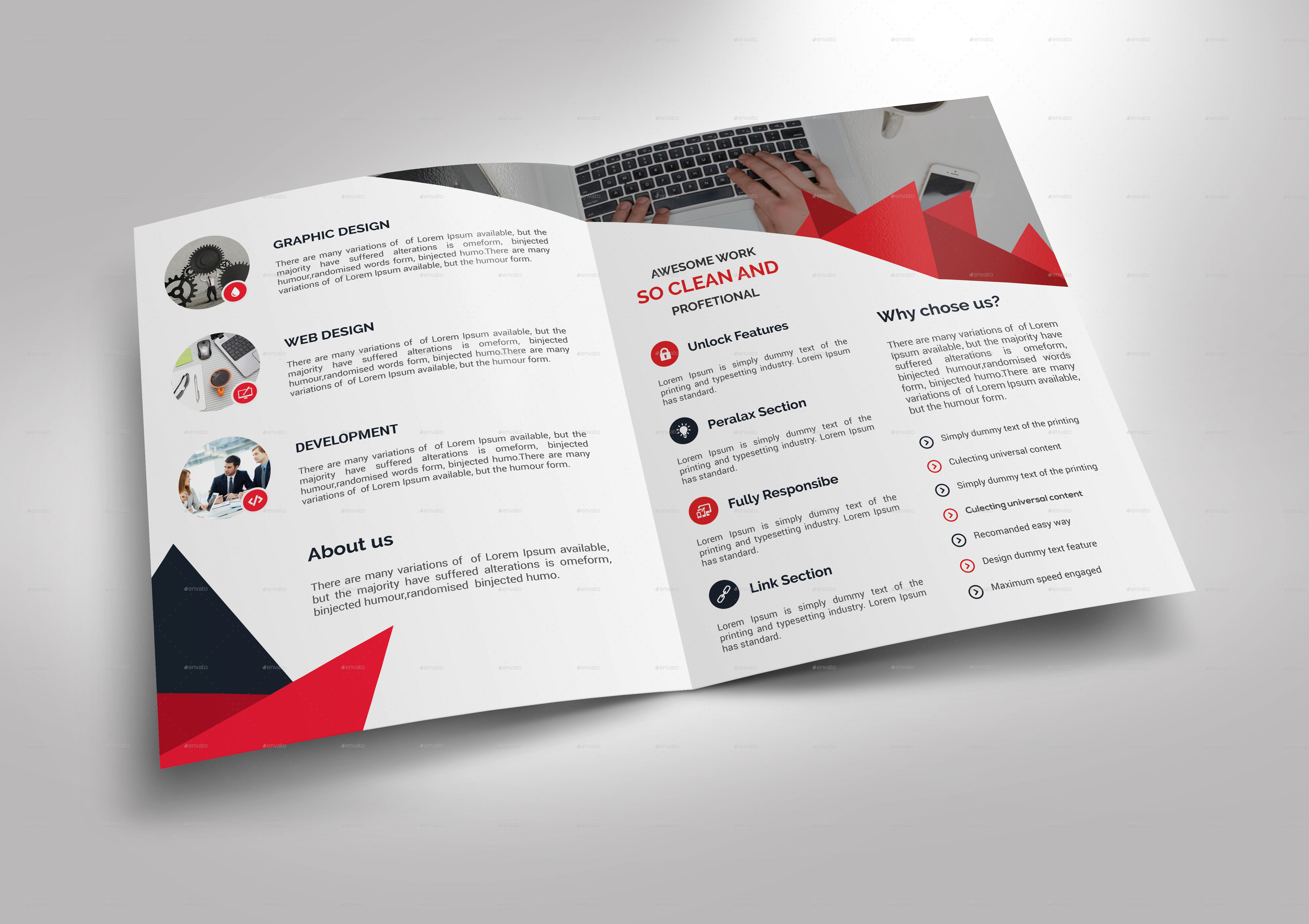 Corporate BI-FOLD, Print Templates | GraphicRiver