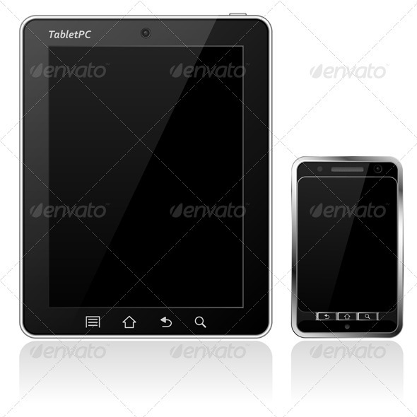 Tablet PC and Mobile Phone