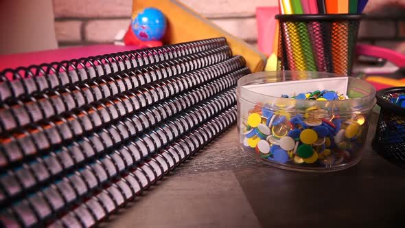 Colorful School Supplies  alt