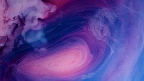 Colored Smoke Explosion on Black alt