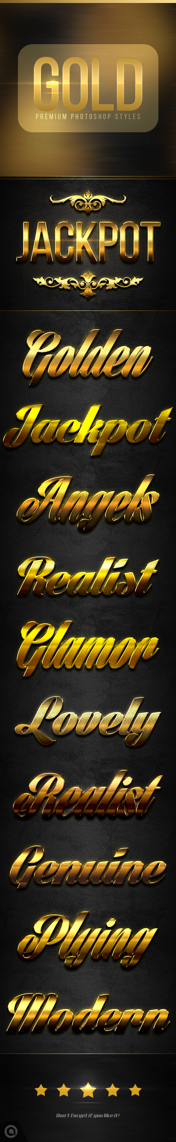 Elegant Golden Styles