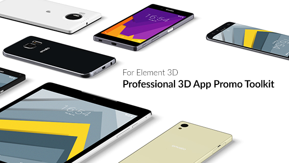 Professional 3D App - VideoHive 15852376
