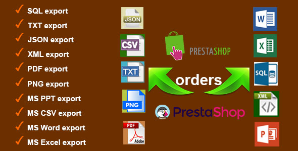Orders Export for - CodeCanyon 15858114