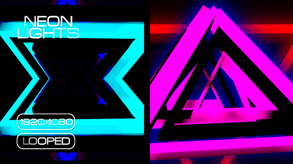 Neon Lights Motion Background VJ Pack alt