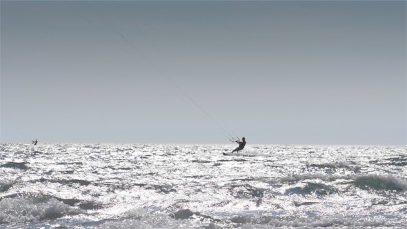 Kitesurfing