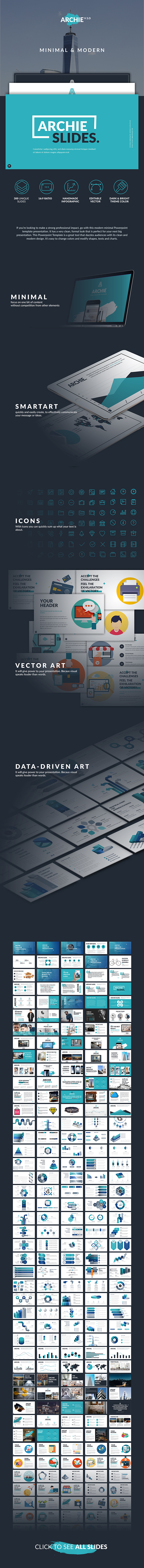 Archie Creative Google Slide - Google Slides Presentation Templates