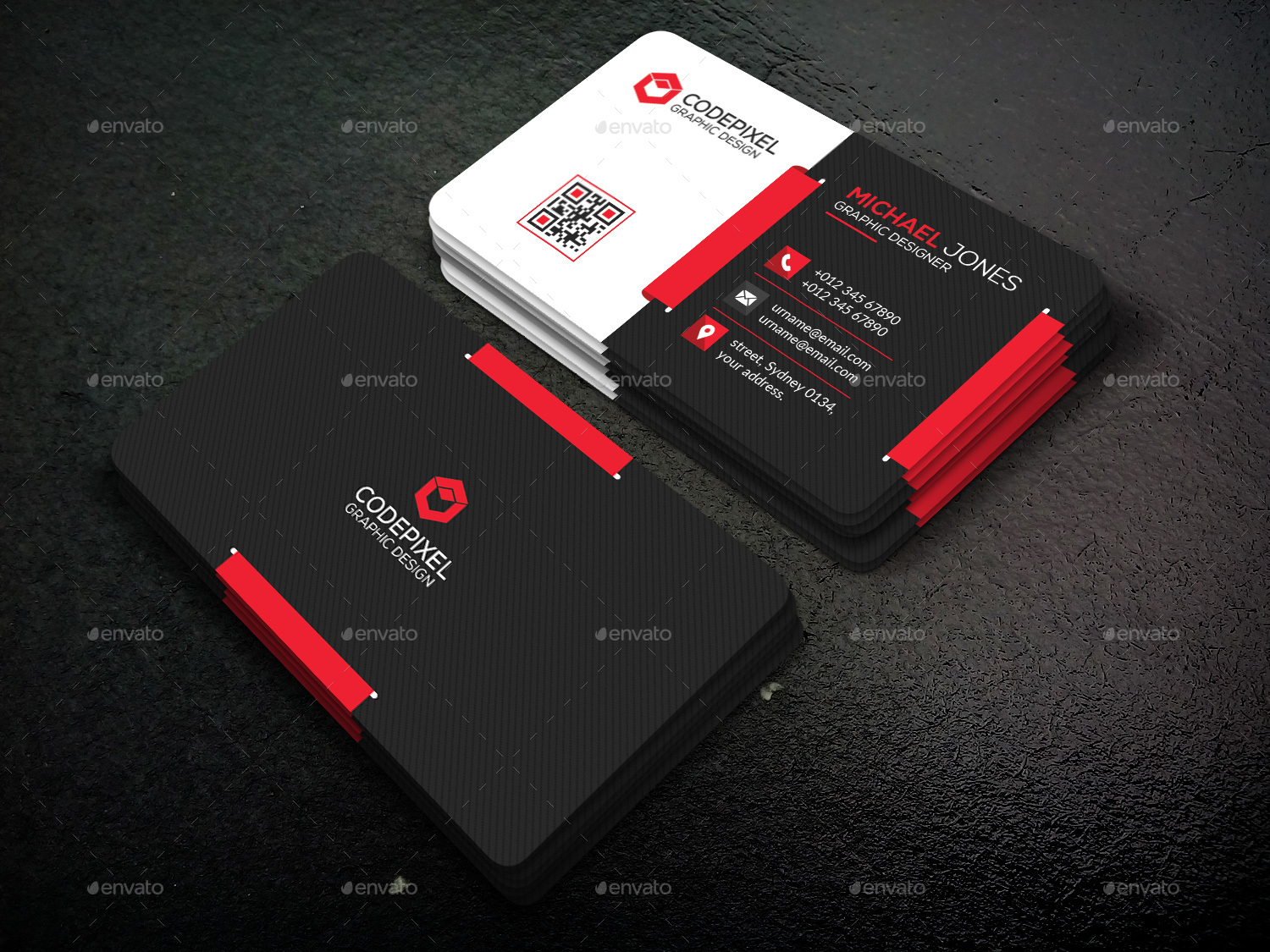 Corporate Business Card, Print Templates | GraphicRiver