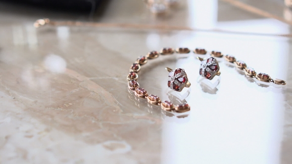 Women's Jewelry On a Table alt