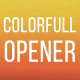 Colorful Opener - VideoHive Item for Sale