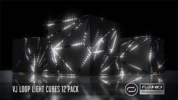 VJ Loops Light Cubes - 12 Pack