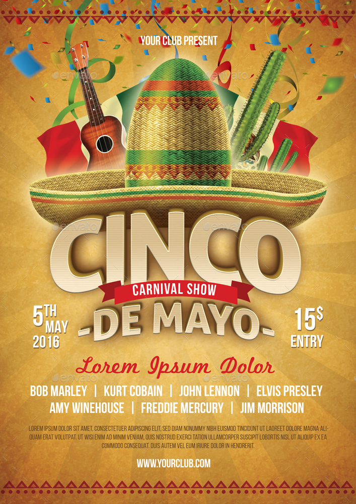 Cinco de Mayo Flyer by MONOGRPH | GraphicRiver