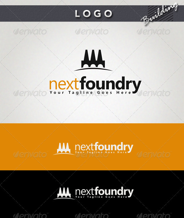 Next Foundry Logo - Buildings Logo Templates