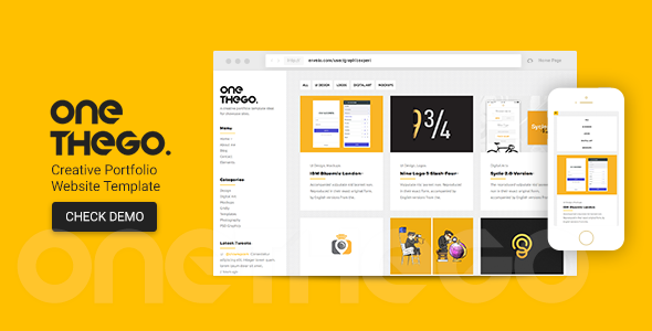 Special OneTheGo | Creative Agency Showcase Responsive Site Template