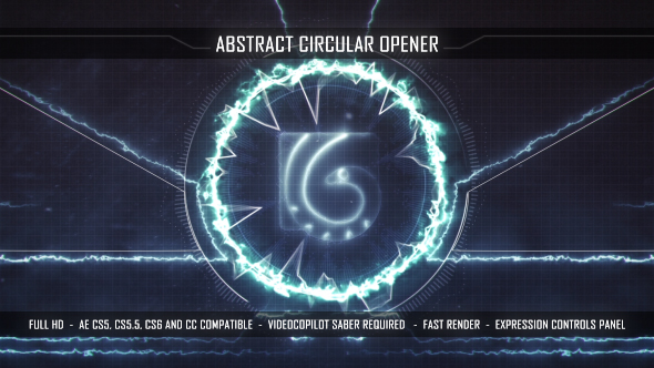 Abstract Circular Opener