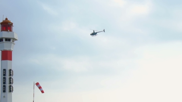 Helicopter Taking Off alt