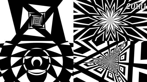 Black Mask - VJ Loop Pack 20in1 alt