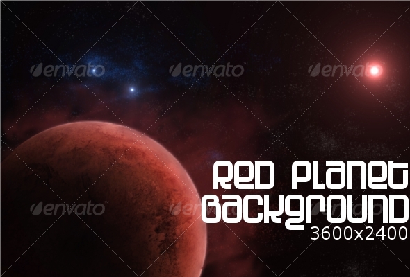Red Planet Background - Backgrounds Graphics