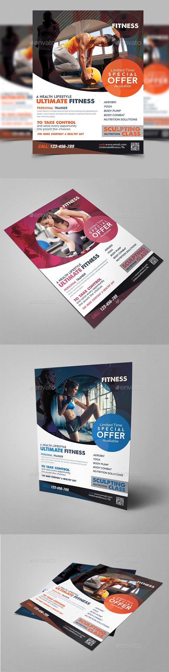 Ultimate Fitness Flyer - Corporate Flyers