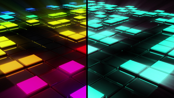 Neon Beat Floor V2 - Simple Beat Colorful