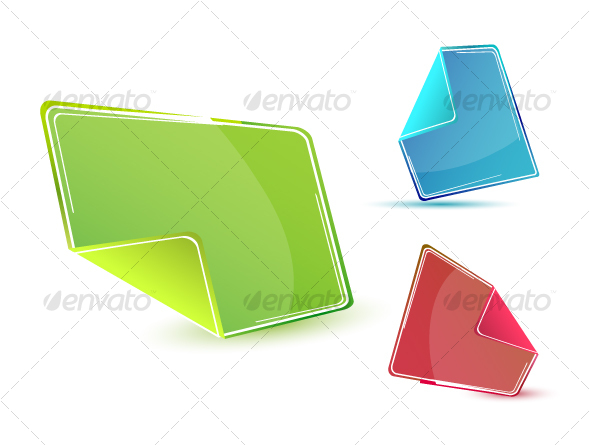 Stickers - Objects Vectors