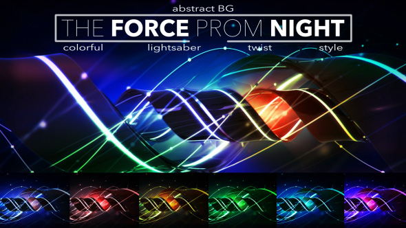Abstract BG The Force Prom Night