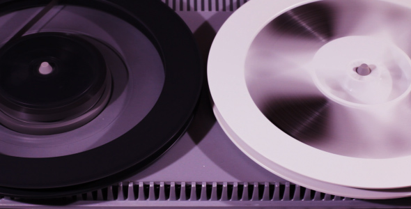 Playback And Rewind Reel To Reel Tape 1 alt