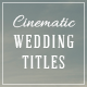 Wedding Titles - VideoHive Item for Sale