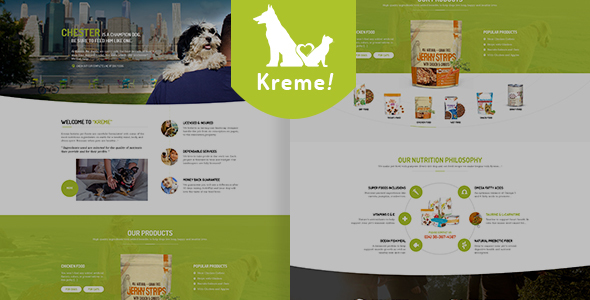 Kreme - PetShop - ThemeForest 15931982