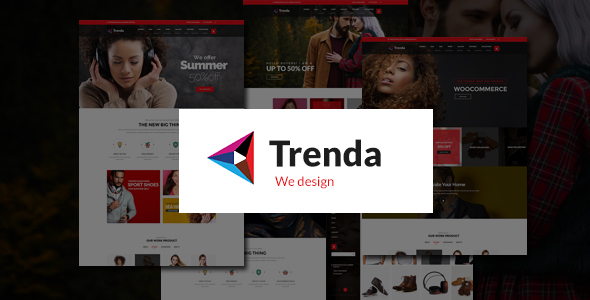 Trenda - Multi Concept eCommerce PSD Template - Shopping Retail