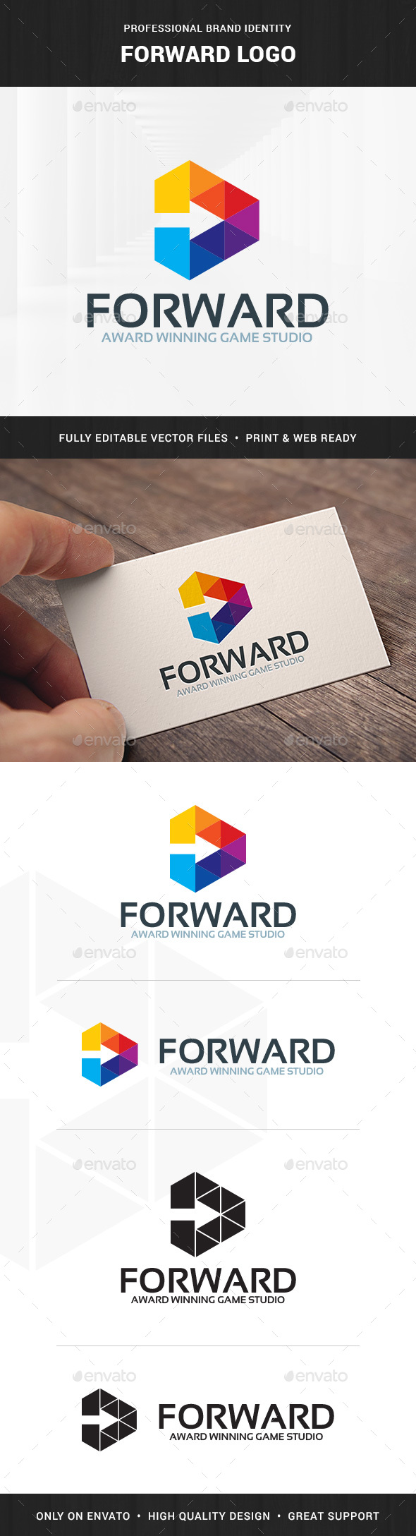 Forward Logo Template - Symbols Logo Templates