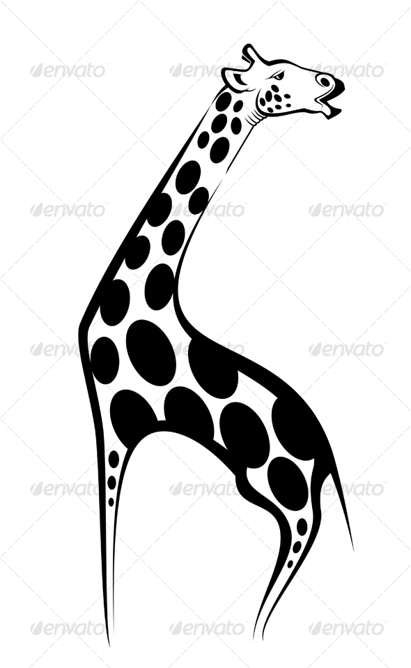 Giraffe mascot